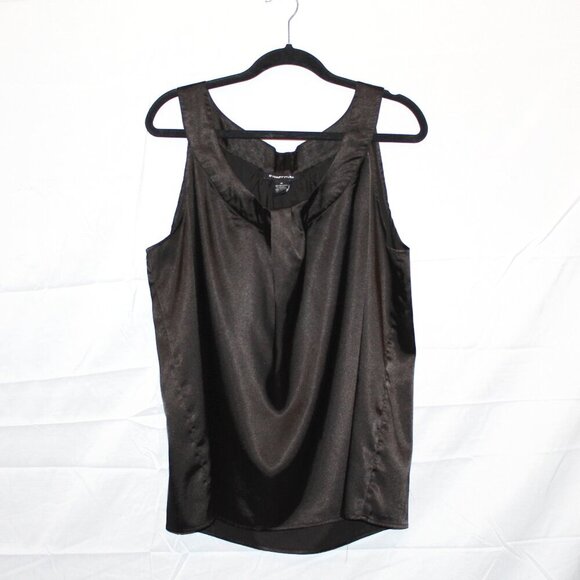 Sydney Tyler, Blouse, 14, Black, Sleeveless Tank, Lightly Used, Polyester/Spande - Picture 1 of 3